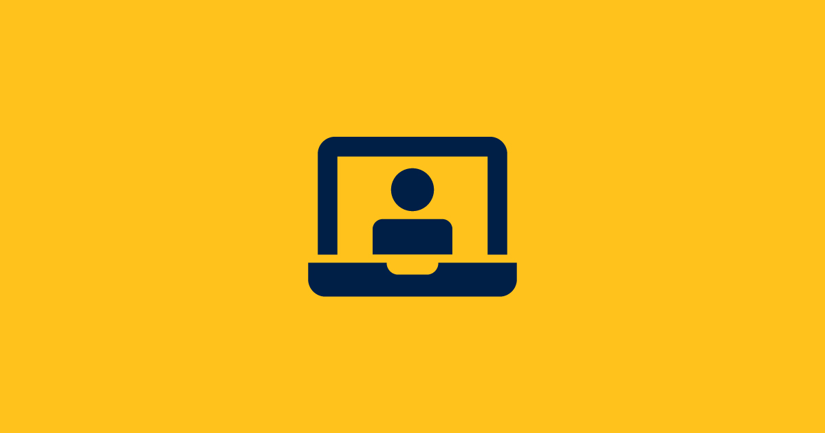 Virtual meeting icon