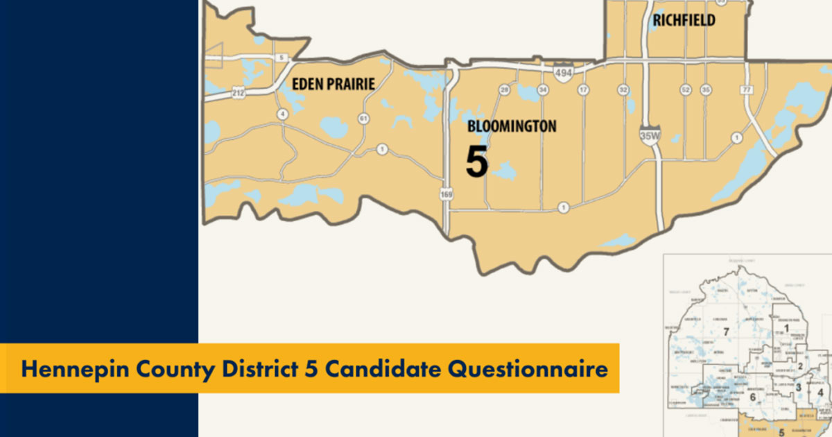 Hennepin county district 5 map