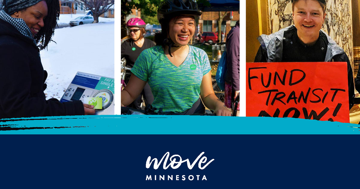 A cropped image of the cover of Move Minnesota's 2019 annual report.