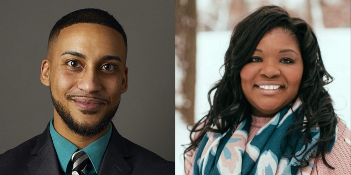 The two candidates running for city council ward 4