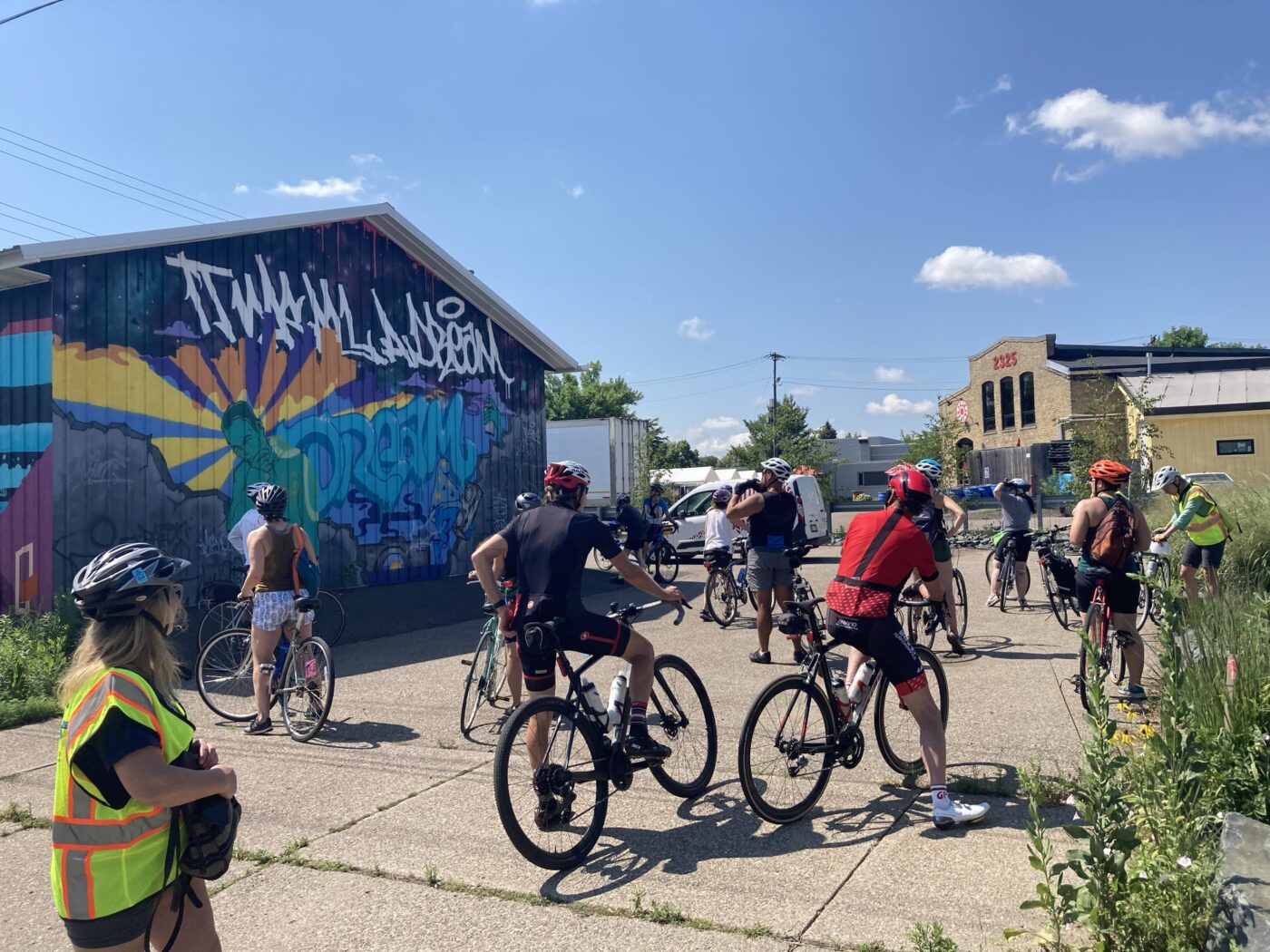 A Move Minnesota Bike Tour of the Creative Enterprise Zone Murals