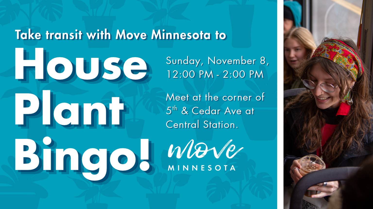 Transit Tour to House Plant Bingo on Harriet Island - Move Minnesota
